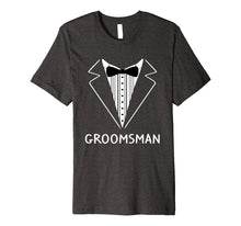 Ladda upp bild till gallerivisning, Funny shirts V-neck Tank top Hoodie sweatshirt usa uk au ca gifts for Groomsman Wedding Tux Bachelor Ceremony Best Man T-Shirt 3087627
