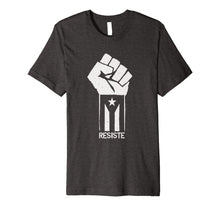 Ladda upp bild till gallerivisning, Paro Nacional Puerto Rico Shirt - Black Puerto Rican Flag 102605
