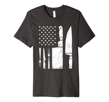 Ladda upp bild till gallerivisning, Funny shirts V-neck Tank top Hoodie sweatshirt usa uk au ca gifts for Chef Cooking American Flag T Shirt Gift for Chefs 2637510

