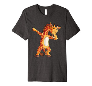 Funny shirts V-neck Tank top Hoodie sweatshirt usa uk au ca gifts for Dabbing Giraffe T shirt Giraffes Funny Dab Dance Tees Gifts 1575397