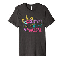 Ladda upp bild till gallerivisning, Second Grade Unicorn Back to School Girls 2nd Grade Shirt 9272551
