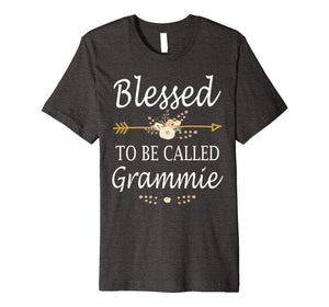 Funny shirts V-neck Tank top Hoodie sweatshirt usa uk au ca gifts for Blessed To Be Called Grammie Mothers Day Gifts Premium T-Shirt 1147664