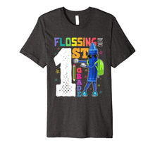 Ladda upp bild till gallerivisning, Funny Back to School 1st Grade Flossing Crayon Shirt Kids 5055130
