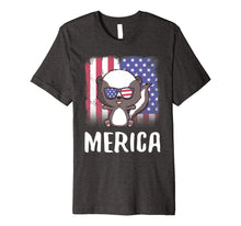Ladda upp bild till gallerivisning, Merica Skunk USA American Flag 4th of July Gift Patriotic Premium T-Shirt 828531
