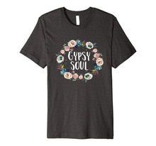 Ladda upp bild till gallerivisning, Funny shirts V-neck Tank top Hoodie sweatshirt usa uk au ca gifts for Gypsy Soul Funny Saying Floral Design Graphic T Shirt 2233291
