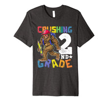 Ladda upp bild till gallerivisning, Crushing 2nd Grade Bigfoot Backpack Back to School Shirt Boy 6975326
