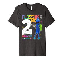 Ladda upp bild till gallerivisning, Funny Back to School 2nd Grade Flossing Crayon Shirt Kids 7443596
