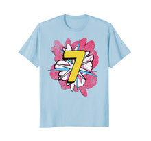 Ladda upp bild till gallerivisning, Girls Superhero 7th Birthday Shirt - Superhero Party 780066
