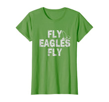 Ladda upp bild till gallerivisning, Vintage Fly Eagles Fly Green and White 146371

