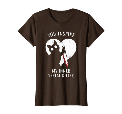 Funny Cat In Heart: You Inspire Me, Gifts For Cat Lovers T-Shirt-472462