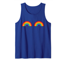 Ladda upp bild till gallerivisning, Gay Pride Rainbow Boobs - Funny LGBTQ Rainbow Boobies Pride Tank Top 105418
