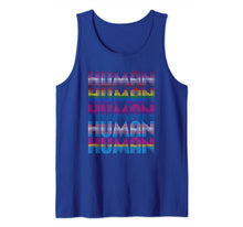 Ladda upp bild till gallerivisning, HUMAN Flag LGBT SHIRT Gay Pride Month Transgender RAINBOW  Tank Top 98167

