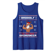 Ladda upp bild till gallerivisning, Funny shirts V-neck Tank top Hoodie sweatshirt usa uk au ca gifts for Brodolf The Red Nose Gainzdeer Gym Ugly Christmas Sweater Tank Top 122506
