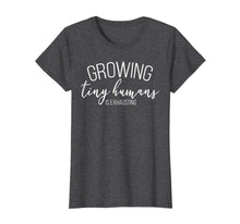 Ladda upp bild till gallerivisning, Funny shirts V-neck Tank top Hoodie sweatshirt usa uk au ca gifts for Growing Tiny Humans Is Exhausting Funny Pregnancy Shirt 1550978
