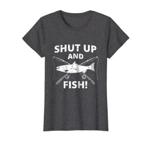 Ladda upp bild till gallerivisning, Funny shirts V-neck Tank top Hoodie sweatshirt usa uk au ca gifts for Shut Up And Fish Shirt | Funny Fishing Shirt | Fishing Gift 2520247
