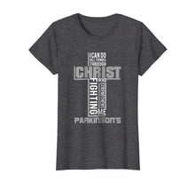 Ladda upp bild till gallerivisning, Funny shirts V-neck Tank top Hoodie sweatshirt usa uk au ca gifts for With Christ Fighting Parkinson's Warrior Awareness shirt 2143259
