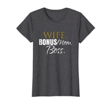 Ladda upp bild till gallerivisning, Funny shirts V-neck Tank top Hoodie sweatshirt usa uk au ca gifts for Wife. Bonus Mom. Boss. Shirt Stepmom Wedding Gift Cute Idea 2301801
