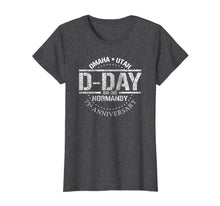 Ladda upp bild till gallerivisning, WW2 D-Day 75th Anniversary 1944-2019 Omaha Utah Beach T-Shirt 128829
