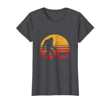 Ladda upp bild till gallerivisning, Funny shirts V-neck Tank top Hoodie sweatshirt usa uk au ca gifts for Bigfoot walking Pitbull Sunset Retro Vintage T-Shirt 1943453
