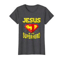 Ladda upp bild till gallerivisning, Funny shirts V-neck Tank top Hoodie sweatshirt usa uk au ca gifts for Jesus is My Superhero Funny Gift Christian Shirt 1800357
