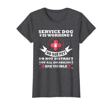 Ladda upp bild till gallerivisning, Funny shirts V-neck Tank top Hoodie sweatshirt usa uk au ca gifts for Service Dog Is Working Do Not Pet Do Not Distract Not SHIRT 1214079
