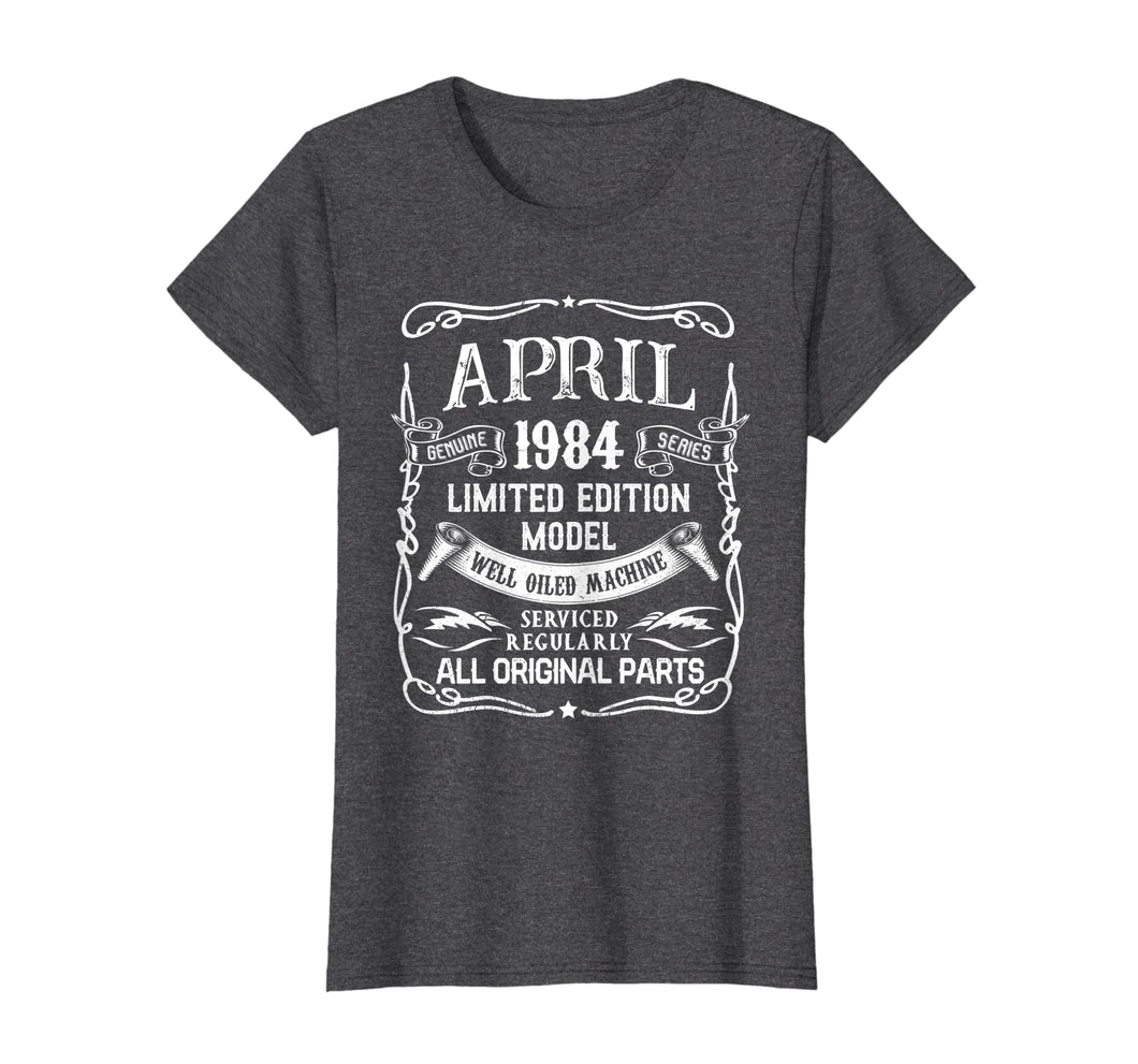 Funny shirts V-neck Tank top Hoodie sweatshirt usa uk au ca gifts for Classic Vintage April 1984 T-Shirt 1984 Birthday Gifts 2311419