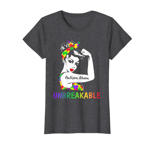 Funny shirts V-neck Tank top Hoodie sweatshirt usa uk au ca gifts for Autism Mom Unbreakable Shirts Autism Awareness Gifts Shirts 2143179