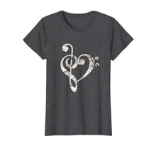 Ladda upp bild till gallerivisning, Funny shirts V-neck Tank top Hoodie sweatshirt usa uk au ca gifts for Heart Bass Clef T-Shirt Musical Note Shirt 263307
