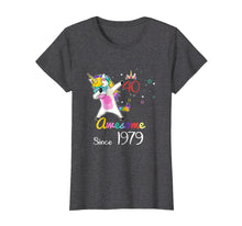 Ladda upp bild till gallerivisning, Funny shirts V-neck Tank top Hoodie sweatshirt usa uk au ca gifts for Unicorn Dabbing Awesome Since 1979 40th Birthday Gift 2645213
