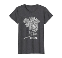 Ladda upp bild till gallerivisning, Funny shirts V-neck Tank top Hoodie sweatshirt usa uk au ca gifts for Queens Map T-Shirt Neighborhoods Of New York Tee-Shirt 835009
