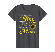 Ladda upp bild till gallerivisning, Funny shirts V-neck Tank top Hoodie sweatshirt usa uk au ca gifts for Kinda Stole My Heart He Calls Me Mimi T-Shirt Autism Gift 2785155
