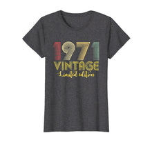 Ladda upp bild till gallerivisning, Funny shirts V-neck Tank top Hoodie sweatshirt usa uk au ca gifts for Vintage 1971 T-Shirt Born in 1971 Retro 48th Birthday Gifts 2647586
