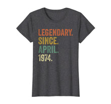 Ladda upp bild till gallerivisning, Funny shirts V-neck Tank top Hoodie sweatshirt usa uk au ca gifts for Vintage April 1974 Tshirt, 45th Birthday Men Women T-Shirt 1821577
