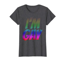 Ladda upp bild till gallerivisning, Funny shirts V-neck Tank top Hoodie sweatshirt usa uk au ca gifts for Gay Pride T Shirt - I'm Gay Rainbow - Gay Coming Out T shirt 2506098
