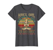Ladda upp bild till gallerivisning, Funny shirts V-neck Tank top Hoodie sweatshirt usa uk au ca gifts for Aries Girl The Soul Of A Witch Birthday Women Love Yoga 946776
