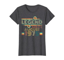Ladda upp bild till gallerivisning, Funny shirts V-neck Tank top Hoodie sweatshirt usa uk au ca gifts for Legend Since August 1975 Shirt Vintage 44th Birthday Gift 2412024
