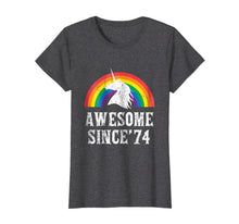 Ladda upp bild till gallerivisning, Funny shirts V-neck Tank top Hoodie sweatshirt usa uk au ca gifts for Unicorn 45th Birthday Gift Rainbow 1974 45 Years Old T Shirt 2756017

