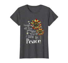 Ladda upp bild till gallerivisning, Funny shirts V-neck Tank top Hoodie sweatshirt usa uk au ca gifts for Imagine All The People Living Life In Peace T-Shirt 778179

