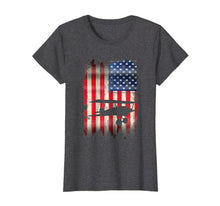 Ladda upp bild till gallerivisning, Funny shirts V-neck Tank top Hoodie sweatshirt usa uk au ca gifts for USA Vintage American Flag Funny Airplane T Shirt 987382
