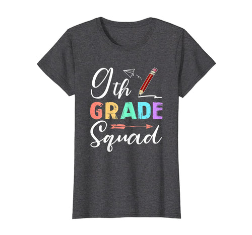 9th Grade Squad Teachers Kids Back To School Gifts T-Shirt 115246