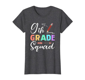 9th Grade Squad Teachers Kids Back To School Gifts T-Shirt 115246