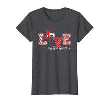 Ladda upp bild till gallerivisning, Texas Tech Red Raiders Love My Team State Map Flag T-Shirt 205914
