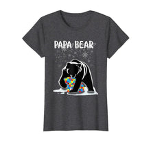 Ladda upp bild till gallerivisning, Papa Bear Autism Awareness Gift For Dad With Son Or Daughter TShirt299155

