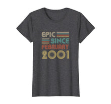 Ladda upp bild till gallerivisning, Epic Since February 2001 Vintage 19th Birthday Gifts T-Shirt-2766117
