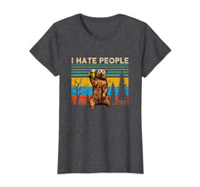 Ladda upp bild till gallerivisning, I Hate People - Bear Drinking Beer Tshirt Funny Gifts T-Shirt 560970
