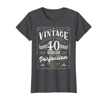Ladda upp bild till gallerivisning, Vintage 40th Birthday Shirt, 1979, Aged To Perfection 181981
