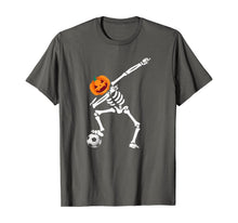 Ladda upp bild till gallerivisning, Funny Halloween Costume Dabbing Skeleton Soccer Gift T-Shirt 250144
