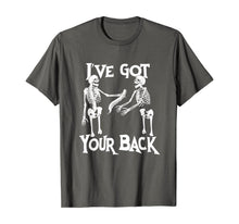 Ladda upp bild till gallerivisning, Halloween I Got Your Back Skeleton T-Shirt 289856
