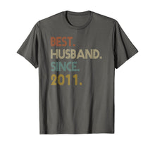 Ladda upp bild till gallerivisning, Funny shirts V-neck Tank top Hoodie sweatshirt usa uk au ca gifts for 9th Wedding Anniversary Gifts Best Husband Since 2011 T-Shirt 766164
