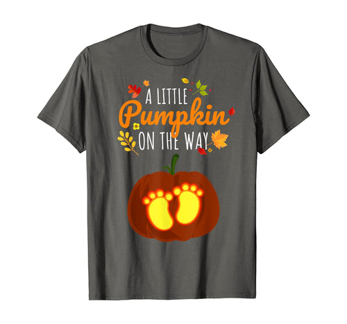 Halloween Pregnancy Little Pumpkin Cute Gifts Expecting Mom T-Shirt 187345